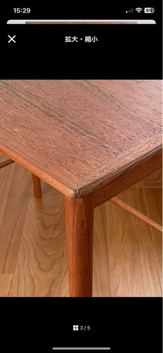 美品Grete Jalk(グレーテ・ヤルク) ネストテーブル PJ製 美品Grete