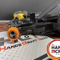 【中古】日立 HITACHI 高圧ねじ打ち機 WF4H ケース,防護メガネ,取扱説明書付き ロール連結ねじ:25～41mm 使用空気圧力1.76～2.26MPa（18～23kgf/㎠）