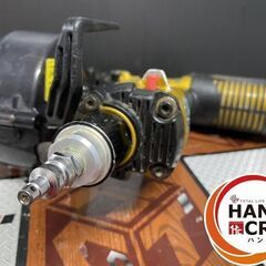 【中古】日立 HITACHI 高圧ねじ打ち機 WF4H ケース,防護メガネ,取扱説明書付き ロール連結ねじ:25～41mm 使用空気圧力1.76～2.26MPa（18～23kgf/㎠）