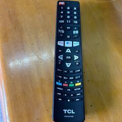 TCL 43V型 4K対応 液晶テレビ スマートテレビ(Android TV) 43P8B　2020年製　Youtube リモコン付属