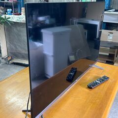 TCL 43V型 4K対応 液晶テレビ スマートテレビ(Android TV) 43P8B　2020年製　Youtube リモコン付属