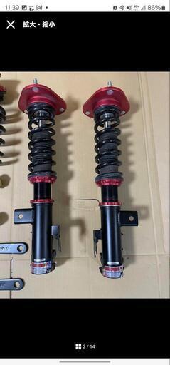 60ハリアーレクサスNX200 NX300 ブリッツ車高調BLITZ