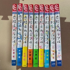 恋降るカラフル ～ぜんぶキミとはじめて～ 水瀬藍／著 1~9巻全...