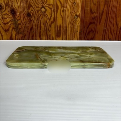 s0922605 大理石 置物 オブジェ 置き台 花台 高級石 オブジェクト 傷あり 現状品 中古品