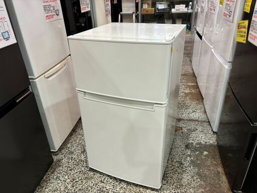 【愛品館 市原店】✨安心の除菌洗浄済✨TAGlabel by amadana 2020年製 85L 2ドア冷蔵庫 AT-RF85B【愛市IR017096-104】
