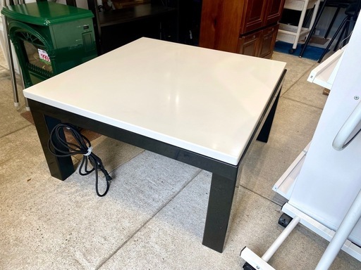 こたつ テーブル コタツ 75x75 フラットヒーター 仙台 中古 家電 家具