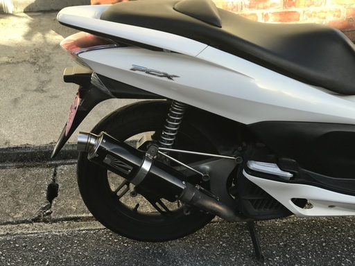 PCX125 JF28　HOTLAPマフラー