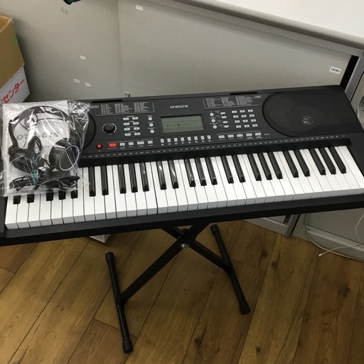 ONETONE ワントーン キーボード 61鍵 OTK-61S/BK  スタンド付き　エキスパート藤沢辻堂店