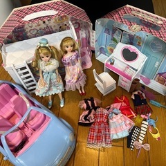 リカちゃん　家具セット リカちゃん人形、お店家具セット