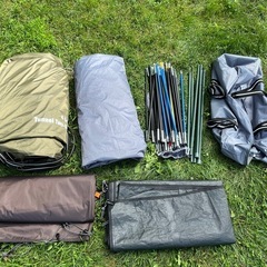 最終　限定カラー　テントファクトリー フォーシーズントンネル2ルームテントL