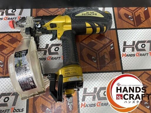 【中古】日立 HITACHI 高圧ねじ打ち機 WF4H2 ケース,ノーズキャップ付き 4mm 使用ねじ:SV3925HR～SV3941HR 使用空気圧力1.76～2.26MPa