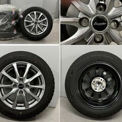スタッドレスタイヤ４本＆アルミホイール４本セット　【パッソ、ルーミー、ソリオetc】