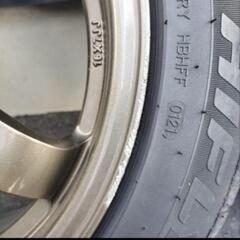 TE37風ホイール 16インチ 7J 42 21年式タイヤ付！