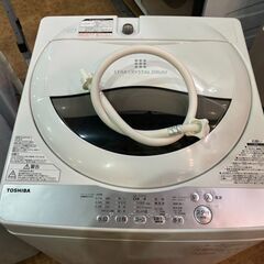 【愛品館 市原店】✨安心の分解洗浄済✨東芝 2019年製 5.0Kg洗濯機 AW-5G6 【愛市I4S033071-007】