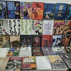 DVD32枚VHS1個 まとめて ジャズ ドラム 音楽 ミュージック