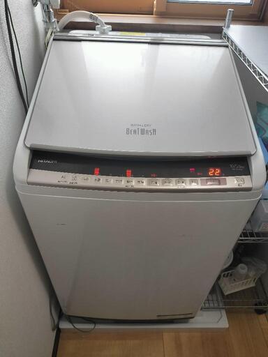 日立　洗濯機　ビートウォッシュ　BW-DV100B