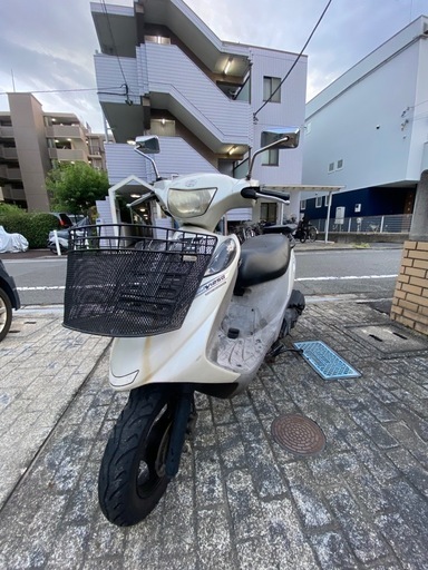 訳あり アドレス125G ヨシムラサイクロンマフラー付160ccボアップ