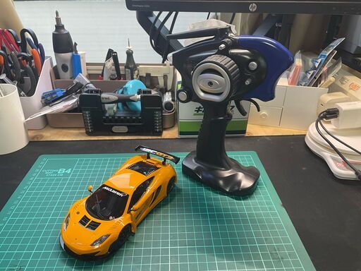 最終値下げ　京商MINI-Z　マクラーレン　12C GT3 　MR-03　本体　プロポセット
