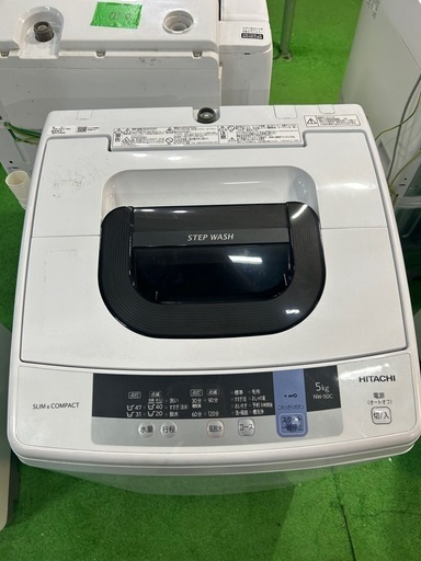 ご来店時、ガン×2お値引き‼️HITACHI(日立) 2018年製 5.0kg 洗濯機