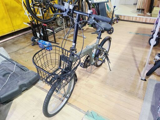 【愛品館 市原店】JEEPジープ折りたたみ自転車JE-206G