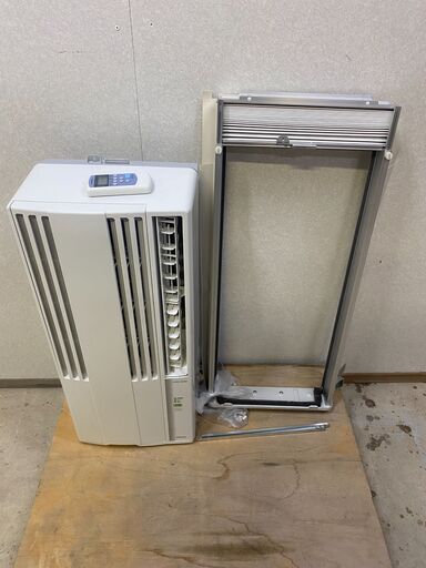 美品　CORONA コロナ CW-1620 窓枠エアコン 工事不要 2019年 48250-2-020