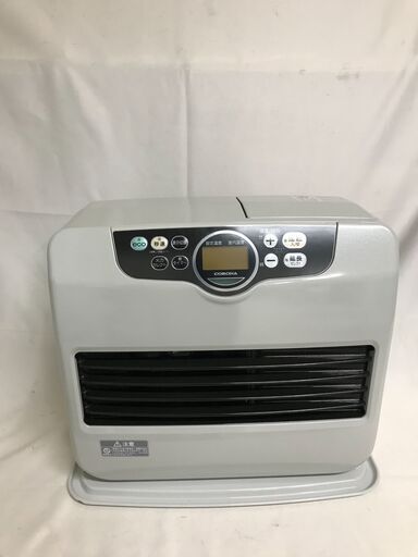 【北見市発】コロナ CORONA 強制通気型開放式石油ストーブ FH-VD4620BY 2020年製 7.2L 100V グレー 冬物家電 (E3038kmtY)