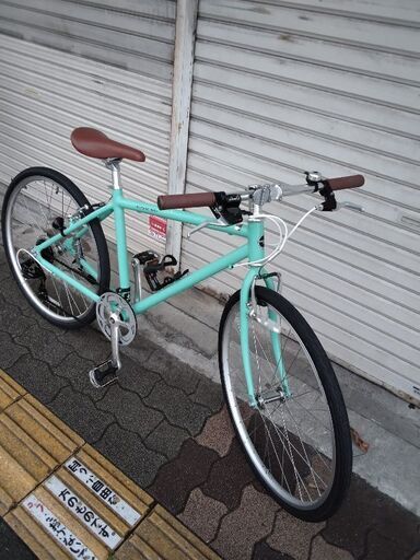 WEEKEND BIKES 700cクロスバイク アルミ/7speed/ライトグリーン