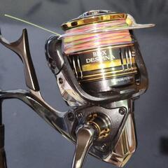 メガディスAGE1.75号 シマノ、デスピナ3000番