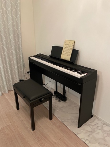 YAMAHA電子ピアノP-125 ほぼ未使用