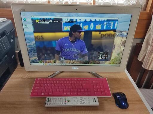 SONY VAIO 24型　一体型パソコン VPCL247FJ
