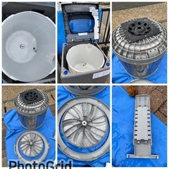 お薦め品‼️分解洗浄済み‼️ニトリ洗濯機6kg 2022年