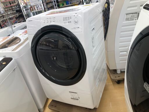 【トレファク イオンモール常滑店】2023年製SHARPのドラム式洗濯乾燥機！1年保証付き！