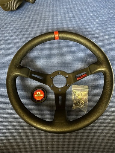 MOMO Full Speed Steering Wheel | 330mm Leather Deep Dish – Top JDM
