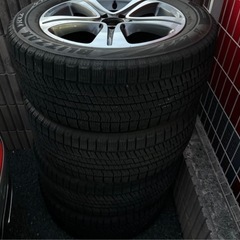 取引中 メルセデス・ベンツEクラス 純正ホイール&スタッドレスタイヤ4本