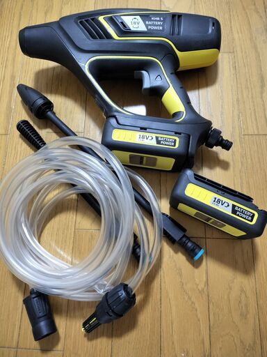 ケルヒャー　高圧洗浄機　KHB５　バッテリーセット