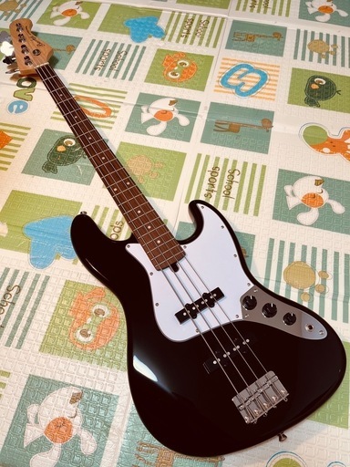 ★売却済み★エレキベース Bacchus バッカス BJB-1R BLK ※ソフトケース付き