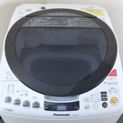 (送料無料) 洗濯・乾燥機 洗8kg 乾4.5kg 除湿した温風で乾かす 新品12万 Panasonic ④