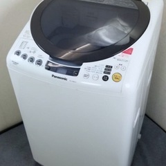 (送料無料) 洗濯・乾燥機 洗8kg 乾4.5kg 除湿した温風で乾かす 新品12万 Panasonic ④