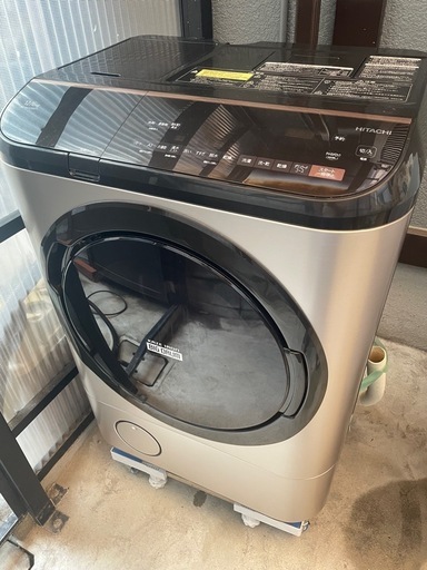 【洗剤自動投入モデル！】日立ドラム式洗濯乾燥機 BD-NX120EE7R