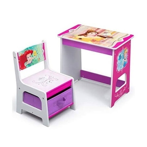 ディズニープリンセス ラプンツェル ベル アリエル キッズデスク キッズチェア デスクセット 子供用