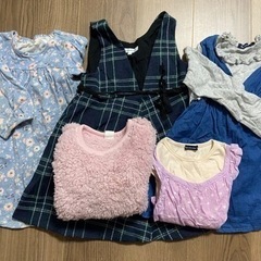 【冬物まとめ売り】子供服 女の子(100cm)