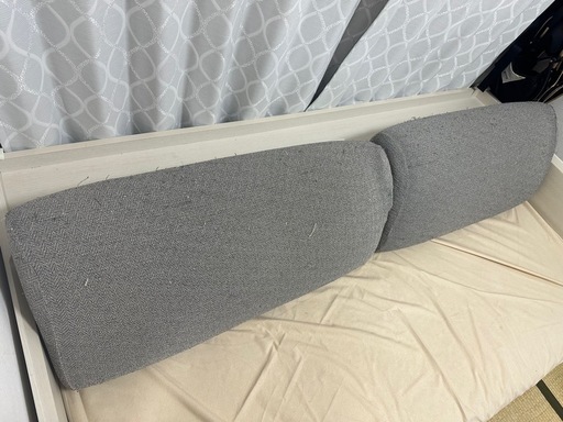 3Way ベッドソファ (B1-USB2 GY/YW) ホワイトウォッシュ ニトリ】3way