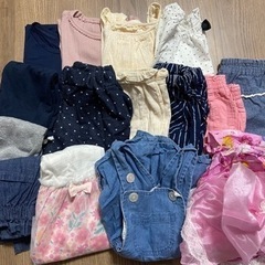 【夏服まとめ売り】17着子供服 女の子(90cm.95cm)