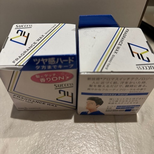 サクセス24 フレグランスワックス グロッシーハード 80g✖️4 サクセス