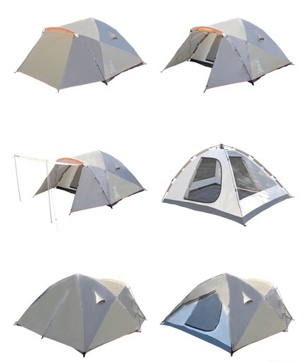 DOD(ディーオーディー) ワンタッチテント 5人用 【UVカット】 前室付き T5-503