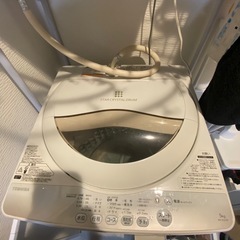 【時間指定あり】　TOSHIBA 洗濯機　5kg