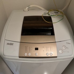 買い替え 洗濯機　Haier／JW-K70M 7.0kg