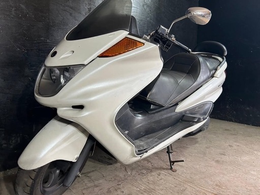 ★支払総額3.0万円★走行テスト済み！ ヤマハ マジェスティ250C SG03J 激安ビッグ入荷！社外マフラー！ バックレスト♪ちょっとした足に♪