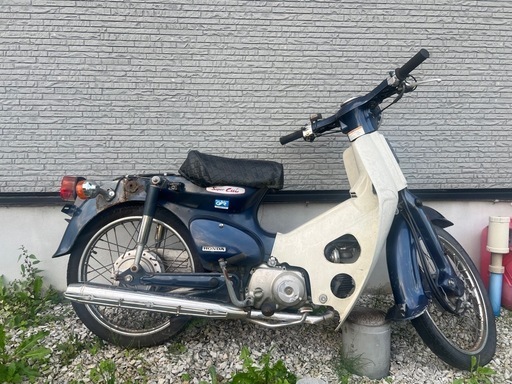 【取引き中】 バイク　ホンダ　カブ　現状