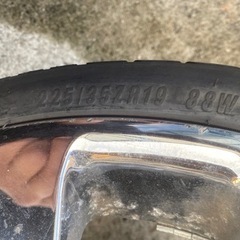 ギャルソン　DAD ツェンレイン　ホイール　タイヤ付き　19インチ